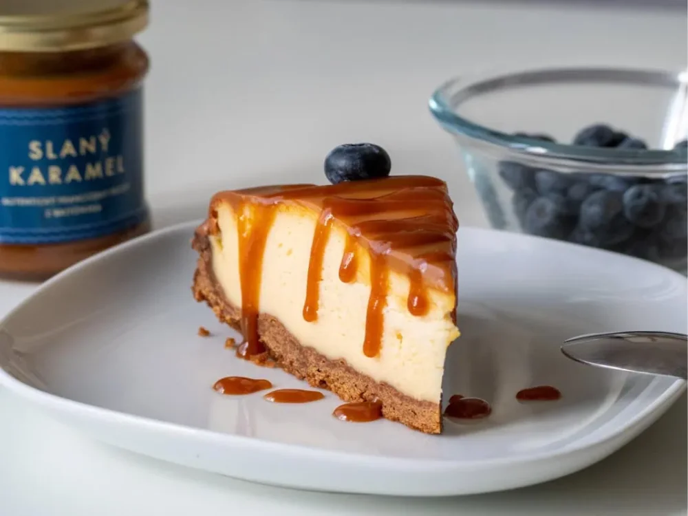 Cheescake slaný karamel