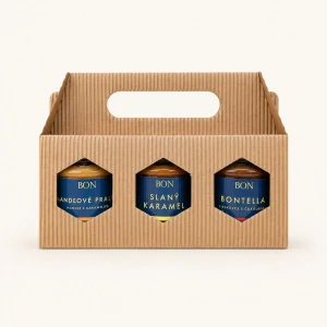 BON TRIO - Slaný karamel & Mandlové praliné & Bontella
