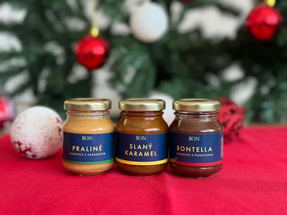 BON TRIO MINi - Slaný karamel & Praliné & Bontella